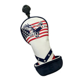 Maxbell PU Golf Woods Headcover 460cc Driver Hybird Rescue Wood Head Cover Protector