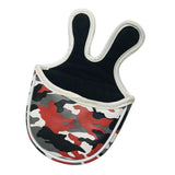 Maxbell PU Golf Club Rescue Head Cover Golf Putters Headcover Red Camo