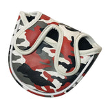 Maxbell PU Golf Club Rescue Head Cover Golf Putters Headcover Red Camo