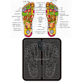 Maxbell EMS Foot Massage Cushion Electric Foot Stimulator Massager Mat Battery