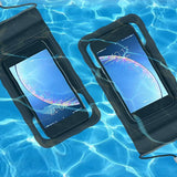 Maxbell Waterproof Floating Phone Case Dry Pouch Bag with Lanyard for Swimming Beach