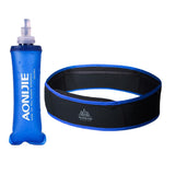 Maxbell Waterproof Waist Bag Running Belt Fanny Pack with Soft Water Bag Blue S