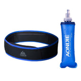 Maxbell Waterproof Waist Bag Running Belt Fanny Pack with Soft Water Bag Blue S