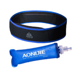 Maxbell Waterproof Waist Bag Running Belt Fanny Pack with Soft Water Bag Blue S