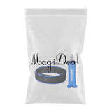 Maxbell Waterproof Waist Bag Running Belt Fanny Pack with Soft Water Bag Blue S