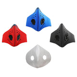 Maxbell Cycling Mask Motorcycle Bicycle Half Facemask Dust Pollution Filter Red