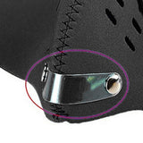 Maxbell Cycling Mask Motorcycle Bicycle Half Facemask Dust Pollution Filter Black