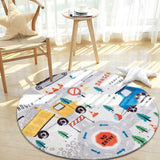 Maxbell High-end Kids Play Mat Child Activity Soft Gym Crawl Rug Floor Decor 3x3' Gray