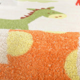 Maxbell High-end Kids Play Mat Child Activity Soft Gym Crawl Rug Floor Decor 3x3' Pink