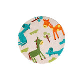 Maxbell High-end Kids Play Mat Child Activity Soft Gym Crawl Rug Floor Decor 3x3' Pink