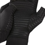 Compression Gloves Hands Arthritis Carpal Tunnel Support Brace S Black