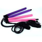Maxbell Portable Pilates Bar  Adjustable Exercise Stick Resistance Band Tube Purple