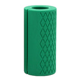 Maxbell Dumbbell and Barbell Grips Silicone Grips Green