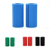 Maxbell Dumbbell and Barbell Grips Silicone Grips Green