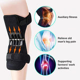 Adjustable Knee Brace Booster Power Support Spring Force Pads Sports Old