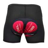 Maxbell Cycling 3D Padded Shorts Bike Cycling Underwear Tight Short Pants Red 2XL