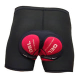 Maxbell Cycling 3D Padded Shorts Bike Cycling Underwear Tight Short Pants Red 2XL