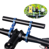 Maxbell Bike Handlebar Extension Bar Bracket Holder Extender Mount Black 20cm