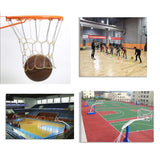 Maxbell 12-Loop Basketball Net Zinc Plated Steel Indoor Outdoor Rim Loop Golden