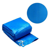 Maxbell Durable PVC Tarp Cover Sheet for Outdoor Swimming Paddling Pool 260x160CM