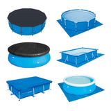 Maxbell Durable PVC Tarp Cover Sheet for Outdoor Swimming Paddling Pool 260x160CM