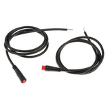Maxbell Electric Bike Extension Cable Wire 2Pin/3Pin/5Pin/6Pin Plug Connector 2 Pin