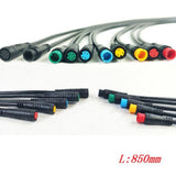 Maxbell Electric Bike Extension Cable Wire 2Pin/3Pin/5Pin/6Pin Plug Connector 2 Pin