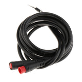 Maxbell Electric Bike Extension Cable Wire 2Pin/3Pin/5Pin/6Pin Plug Connector 2 Pin