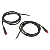 Maxbell Electric Bike Extension Cable Wire 2Pin/3Pin/5Pin/6Pin Plug Connector 2 Pin