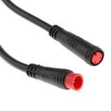 Maxbell Electric Bike Extension Cable Wire 2Pin/3Pin/5Pin/6Pin Plug Connector 2 Pin