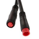 Maxbell Electric Bike Extension Cable Wire 2Pin/3Pin/5Pin/6Pin Plug Connector 2 Pin