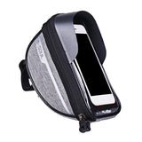 Maxbell Bicycle Front Frame Bag Cycling Bike Waterproof Phone Holder Case Pack Black