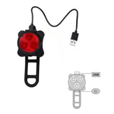 Maxbell USB Rechargeable Bike Lights Set Head Tail Light Lamp Front+Tail Light