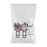 Maxbell USB Rechargeable Bike Lights Set Head Tail Light Lamp Front+Tail Light