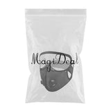 Maxbell Men Women Face Protective Mask with Eyes Shield Goggle Anti Haze  Black