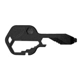 Maxbell Stainless Steel Multi-Tool Key Shaped Pocket Tool Bottle Opener Tools Black