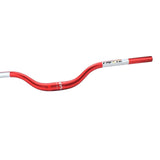 Maxbell Mountain Bike Handlebar 31.8mm 720mm Extra Long Riser Bar Alloy Red