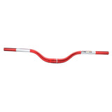 Maxbell Mountain Bike Handlebar 31.8mm 720mm Extra Long Riser Bar Alloy Red