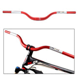 Maxbell Mountain Bike Handlebar 31.8mm 720mm Extra Long Riser Bar Alloy Red