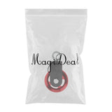 Maxbell Aluminum Alloy Bearing Pulley Load For Lifting Cable Workout Wheel Red