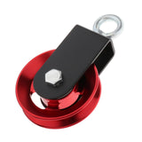 Maxbell Aluminum Alloy Bearing Pulley Load For Lifting Cable Workout Wheel Red