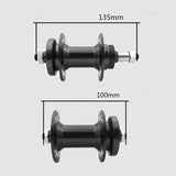 Maxbell 36H Mountain Road Bike MTB Bike Hubs Set Front 100mm/3.94in Rear 135mm/5.3in