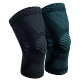 Maxbell Knee Pad Nylon Knee Sleeve Non-slip Patella Brace Support Protector Green L