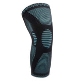 Maxbell Knee Pad Nylon Knee Sleeve Non-slip Patella Brace Support Protector Green L
