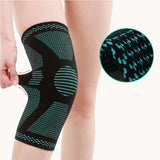 Maxbell Knee Pad Nylon Knee Sleeve Non-slip Patella Brace Support Protector Green L