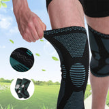 Maxbell Knee Pad Nylon Knee Sleeve Non-slip Patella Brace Support Protector Green L