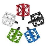 Maxbell Bicycle Metal Alloy Flat Platform Pedals MTB Road Mountain Bike Pedal Green