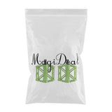 Maxbell Bicycle Metal Alloy Flat Platform Pedals MTB Road Mountain Bike Pedal Green