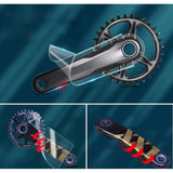 Maxbell 3x Bike Crank Cover Bicycle Crank Arms Guard Sleeves Tape Boots Wrap Type C