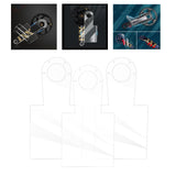 Maxbell 3x Bike Crank Cover Bicycle Crank Arms Guard Sleeves Tape Boots Wrap Type C